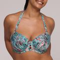 RIYAD padded balcony bikini top Turquoise Seas