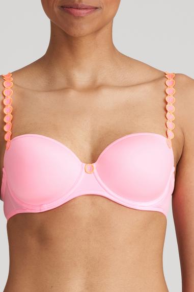 Marie Jo TOM topattu balconette -rintaliivi Happy Pink