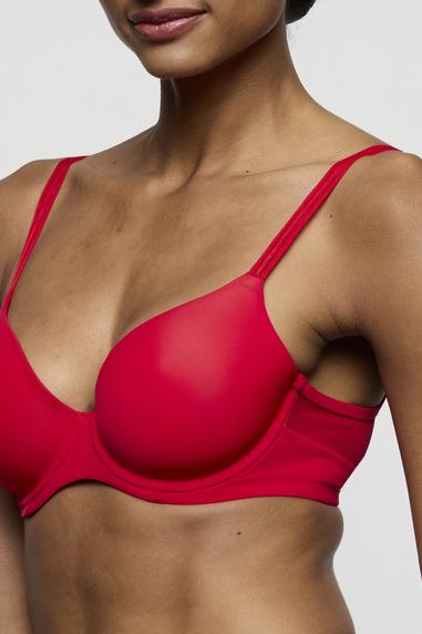 Marie Jo LOUIE full cup spacer bra True Red