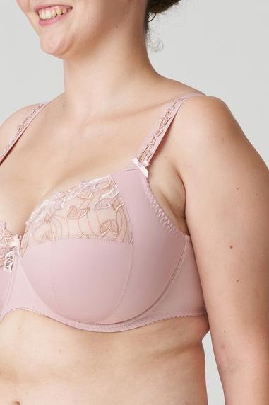PrimaDonna DEAUVILLE full cup wire bra I-K cups Vintage Pink