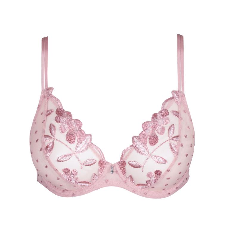 Marie Jo AGNES plunge bra Vintage Pink