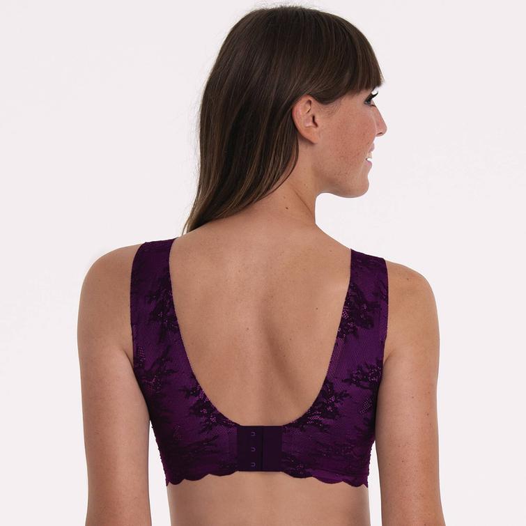 Anita Essential Lace bralette Purple