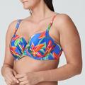 PrimaDonna Swim LATAKIA padded balcony bikini top Tropical Rainforest