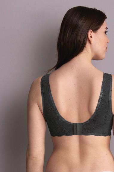 Anita Essential Lace bralette Anthracite
