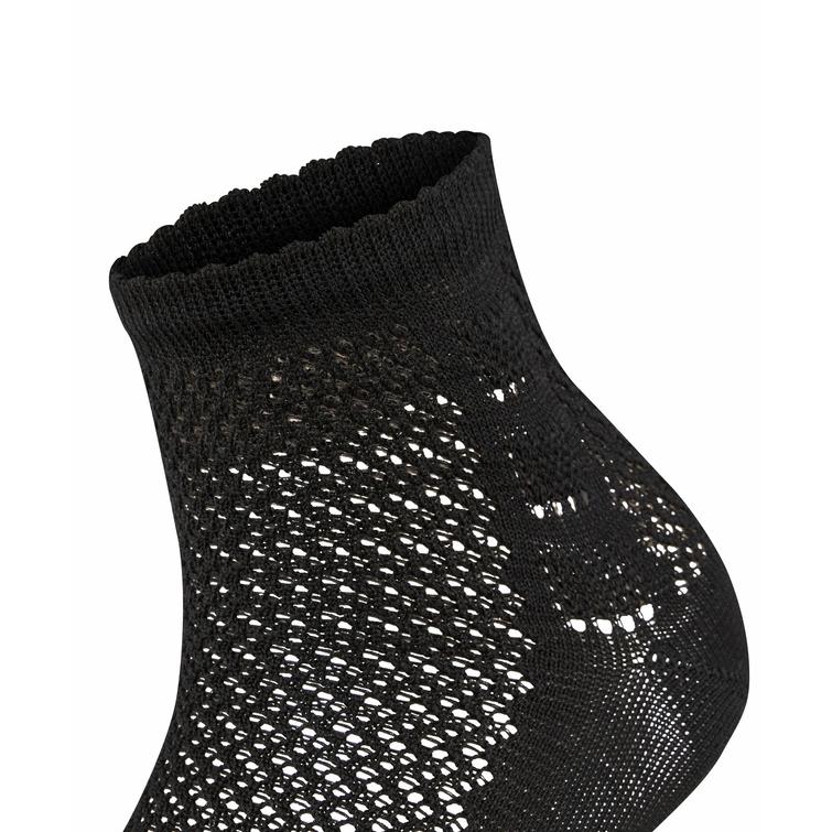 Falke Basketwork кружевные носки черного цвета