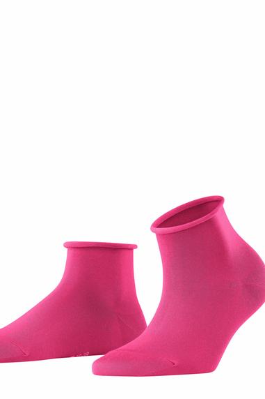 Falke Cotton Touch хлопковые носки розового цвета