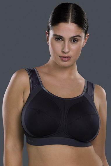 Anita Extreme Control Plus спортивный бюстгальтер черного цвета
