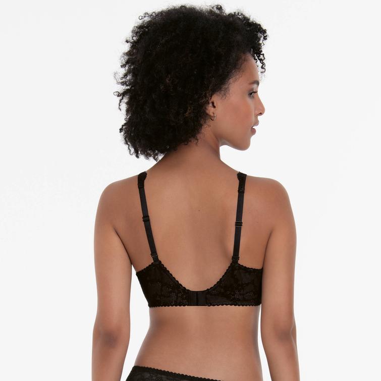 Anita Rosa Faia Bobette topattu pisaramallinen rintaliivi Musta