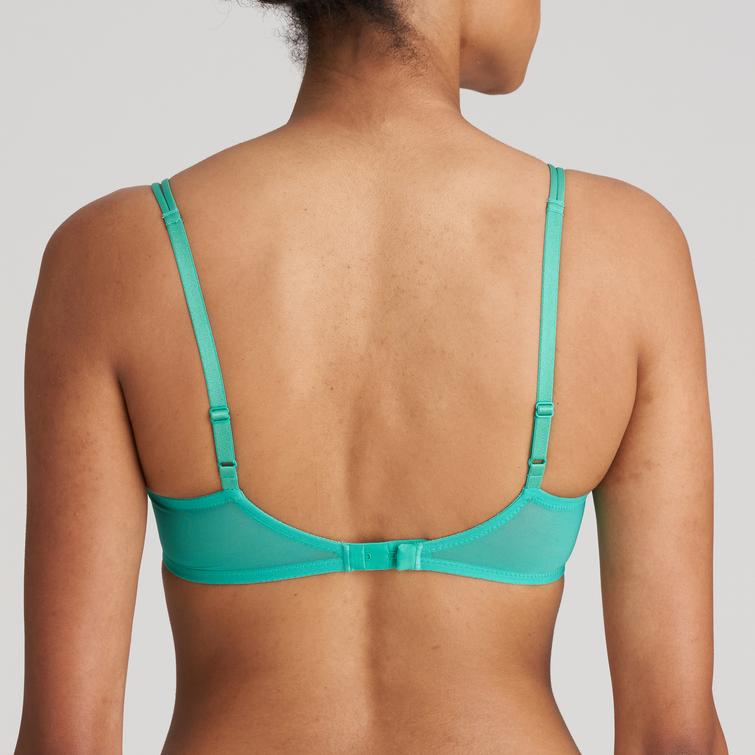 Marie Jo MELIPHA balcony bra with vertical seam Vivid Green