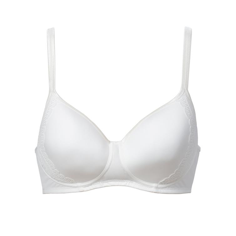 Trofé Malva padded soft bra Offwhite