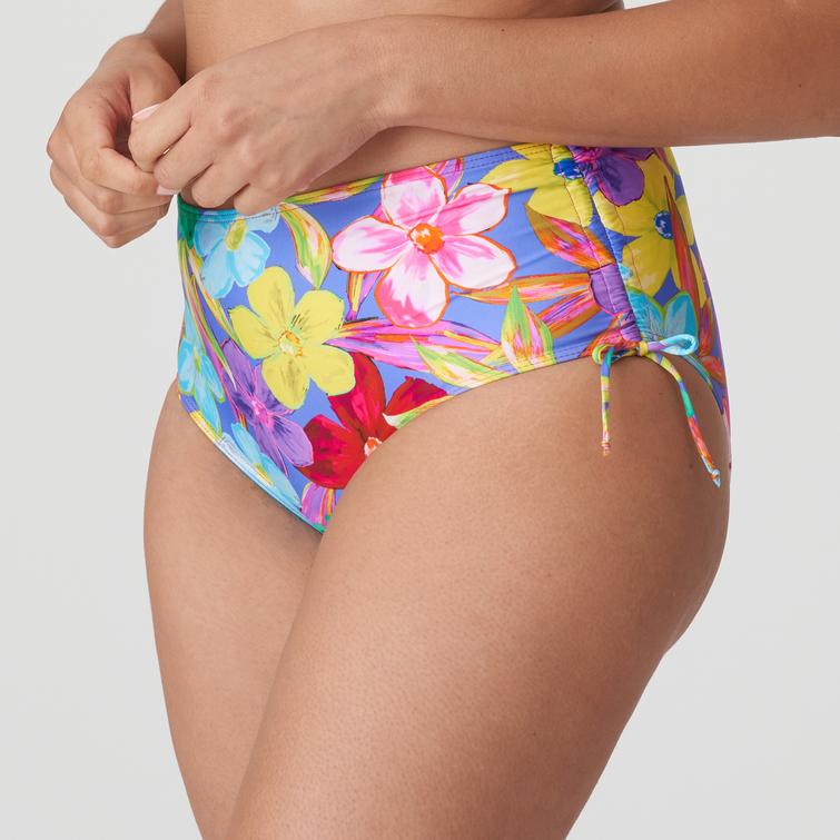 PrimaDonna Swim SAZAN korkea bikinihousu Blue Bloom