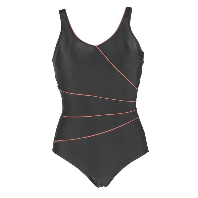 Wiki Daniella Classic uimapuku Graphite/Coral