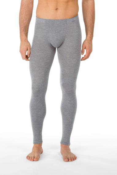 Calida men's wool & silk pants Platin Mele