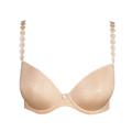 Marie Jo TOM padded plunge bra Peach Whisper