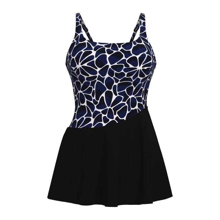 Anita Care Kista muotoileva proteesiuimamekko Black / Pool Blue