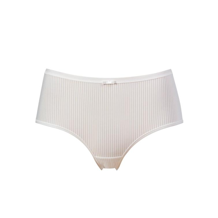 Trofé Sanna Stripe midi brief Ivory
