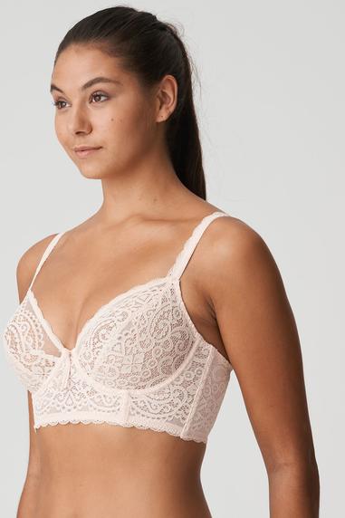 I DO longline plunge -rintaliivi Silky Tan