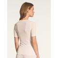 Calida True Confidence t-shirt i ullsilke Light Ivory