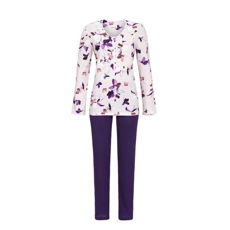 Ringella Women pyjamas med knapprad Lavendel