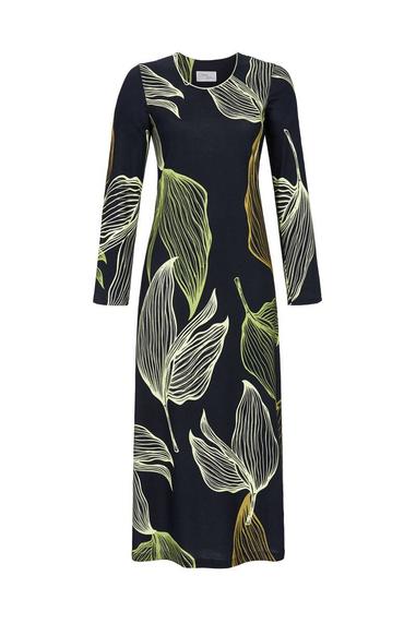 Ringella CherieLine longsleeved nightdress Black-Green