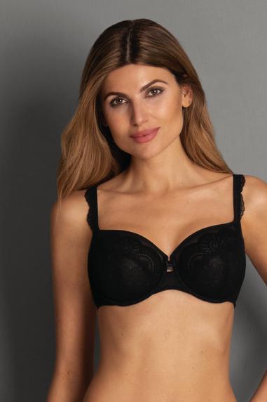Anita Selma t&auml;yskuppinen rintaliivi B-E -kupit Musta
