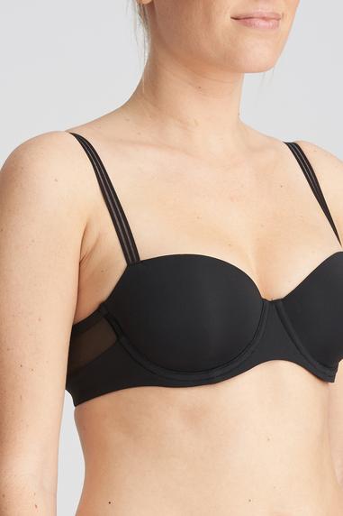 Marie Jo LOUIE topattu balconette-rintaliivi Musta