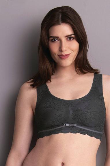 Anita Essential Lace bralette Anthracite