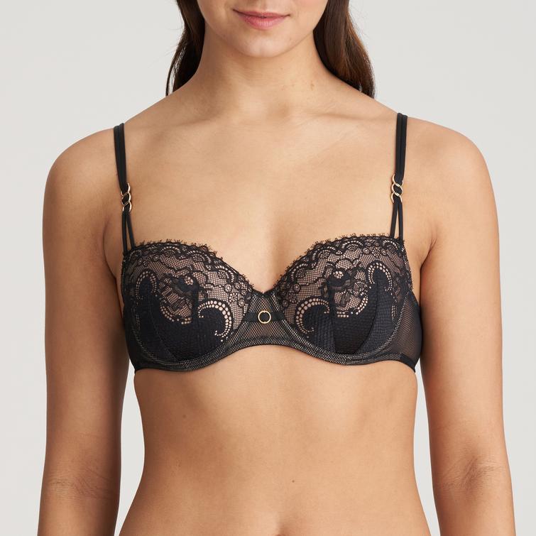 Marie Jo JUNOO padded balcony bra Black