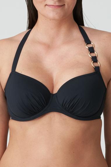 PrimaDonna Swim DAMIETTA full cup bikini top Black