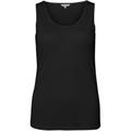 Lady Avenue Pure Silk tank top Black