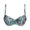 RIYAD padded balcony bikini top Turquoise Seas