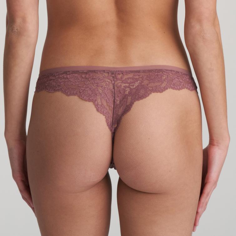 Marie Jo COLOR STUDIO LACE thong Satin taupe