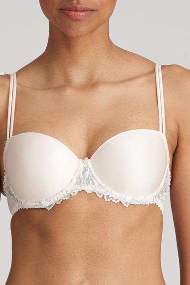 Marie Jo JANE topattu balconette-rintaliivi Boudoir Cream