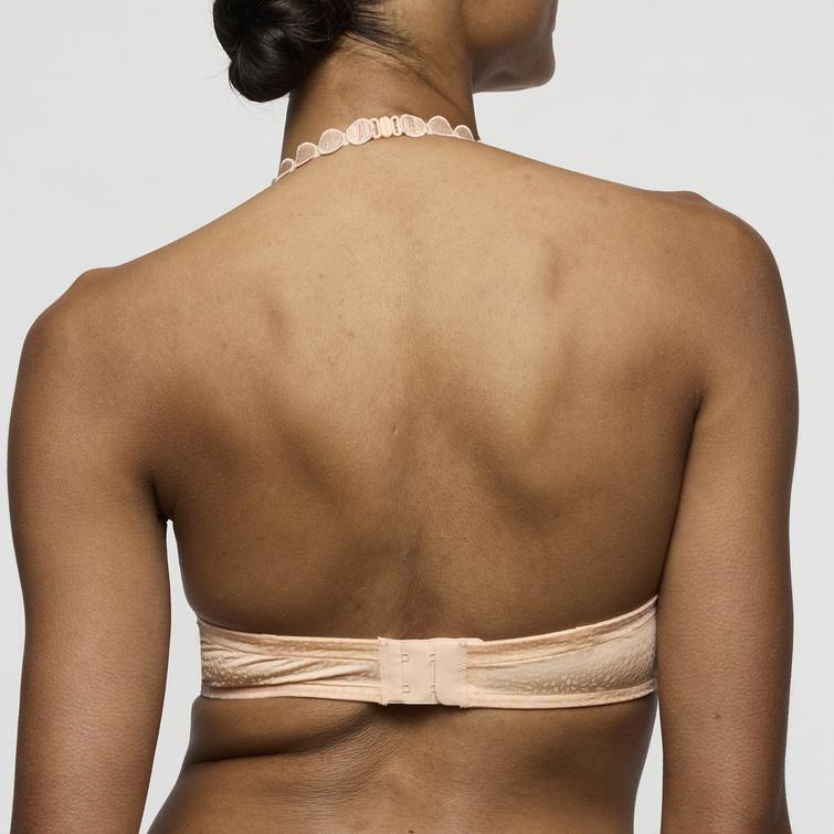 Marie Jo TOM padded plunge bra Peach Whisper