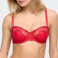Marie Jo JANE half padded balcony bra True Red