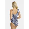 Damella Teresa swimsuit Black-Blue-White