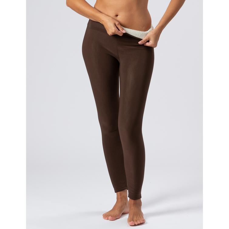 Trofé thermal leggings Brown