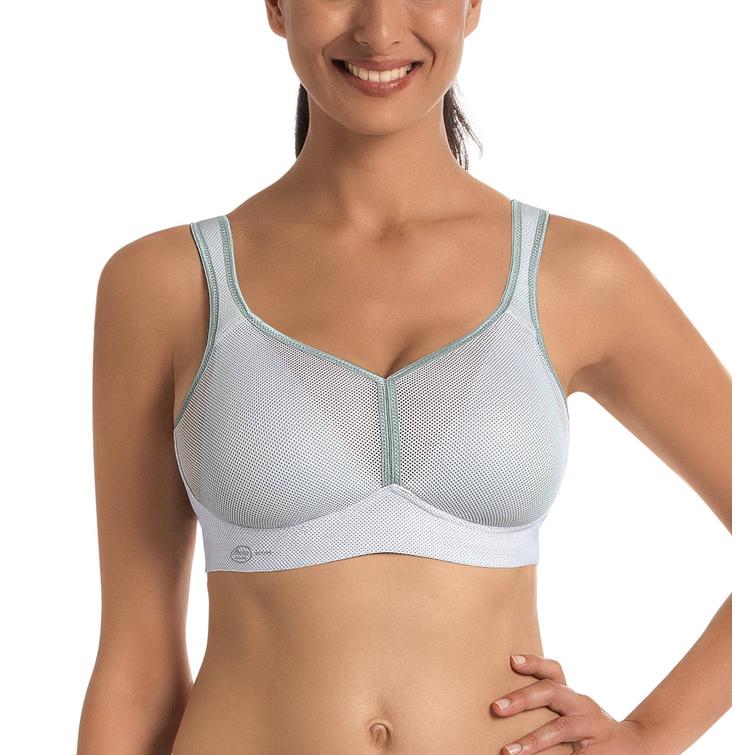 Anita Air Control topattu urheiluliivi Valkoinen