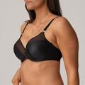 PrimaDonna Twist ZIPOLITE padded heartshape bra Black