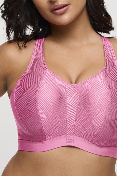 PrimaDonna THE GAME kaarituellinen urheiluliivi Orchid Pink