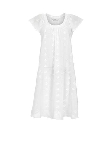 Ringella cotton-voile nightdress White