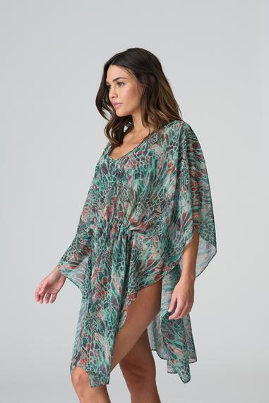 PrimaDonna Swim RIYAD kaftan Turquoise Seas