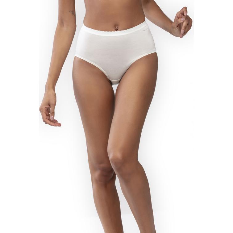 Mey Lights high-cut brief Pearlwhite