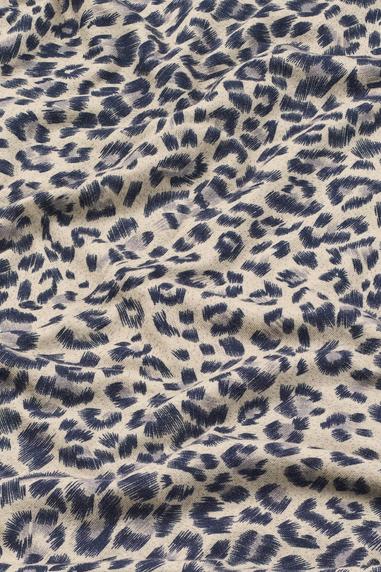 Lady Avenue bamboo nightdress Leo Print