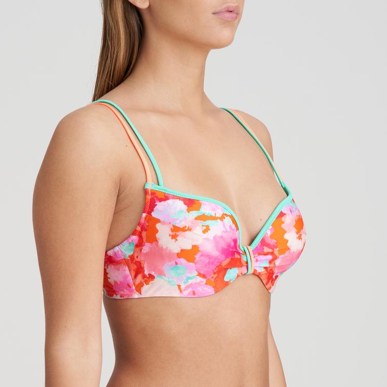 Marie Jo Swim APOLLONIS vadderad droppformad bh Neon Sunset