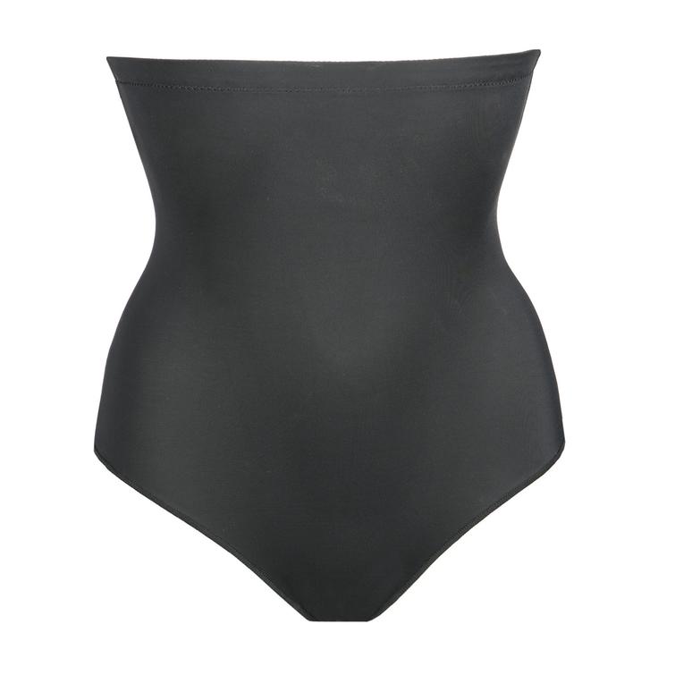 Моделирующие трусики с высокой талией PrimaDonna PERLE Charcoal цвета черного угля