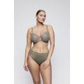 CALA LUNA botanique full cup bra, green