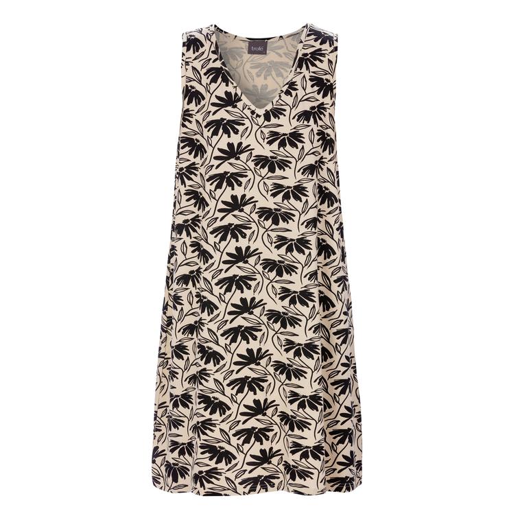 Trof&eacute; &auml;rml&ouml;st nattlinne i bambu Beige-svart