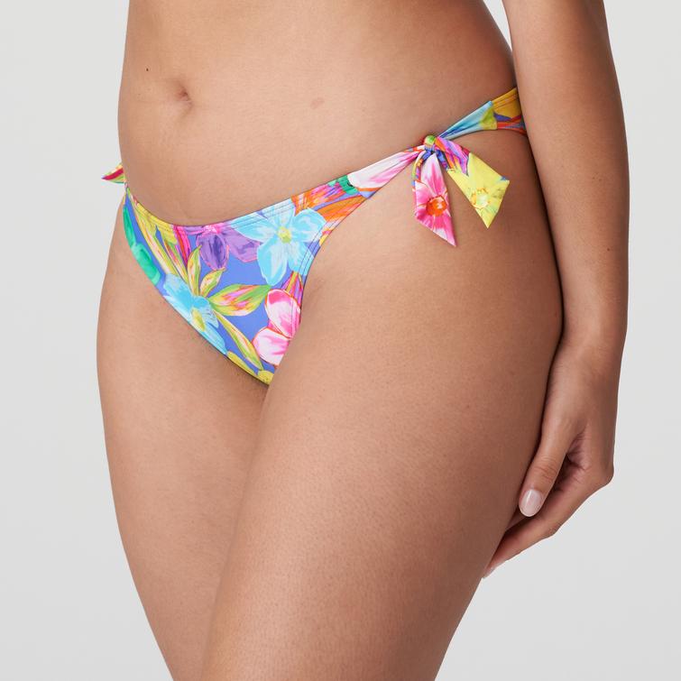 PrimaDonna Swim SAZAN låg bikinitrosa Blue Bloom