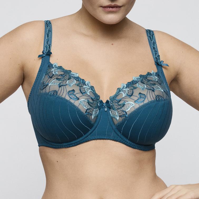 PrimaDonna DEAUVILLE full cup wire bra Peacock